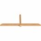 Ekena Millwork Eugene Smooth Timber Gable Bracket, Western Red Cedar, 84"W x 31"H x 3 1/2"D x 3 1/2"F, 9/12 Pitch GBW084X31X0404EUG00SWR - alternate 4